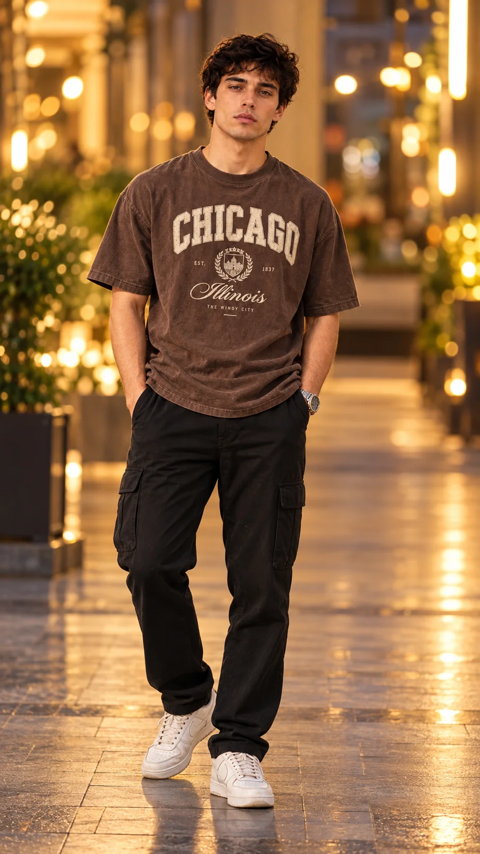 Mens fashion Ai photo prompt