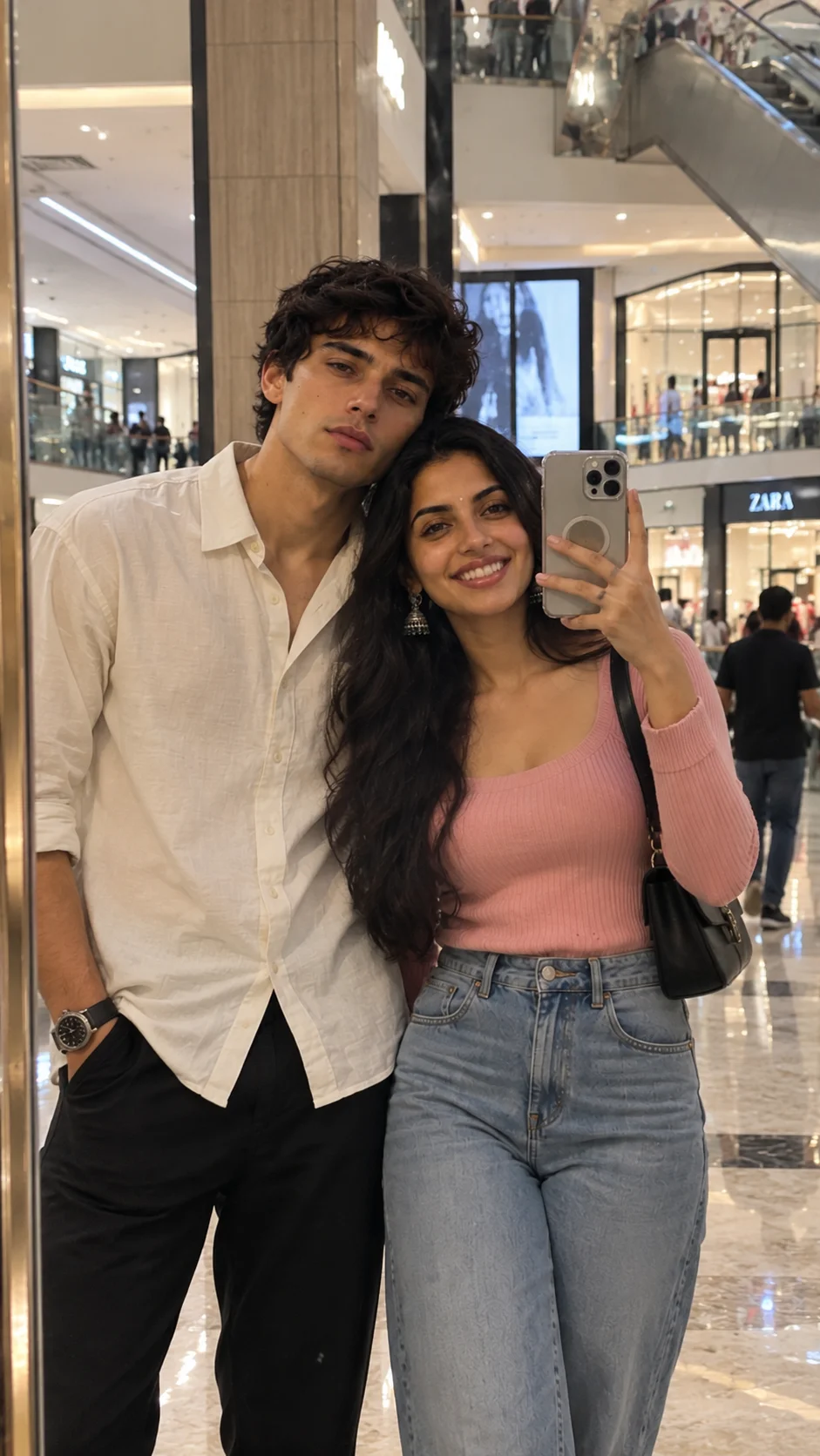 Shopping mall prompt