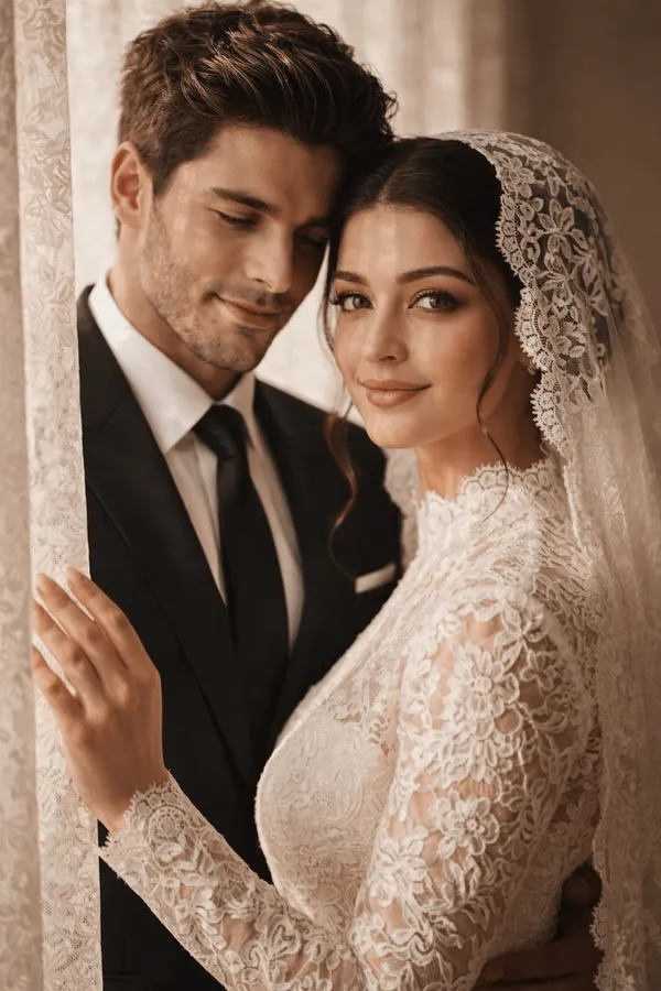 couple posing