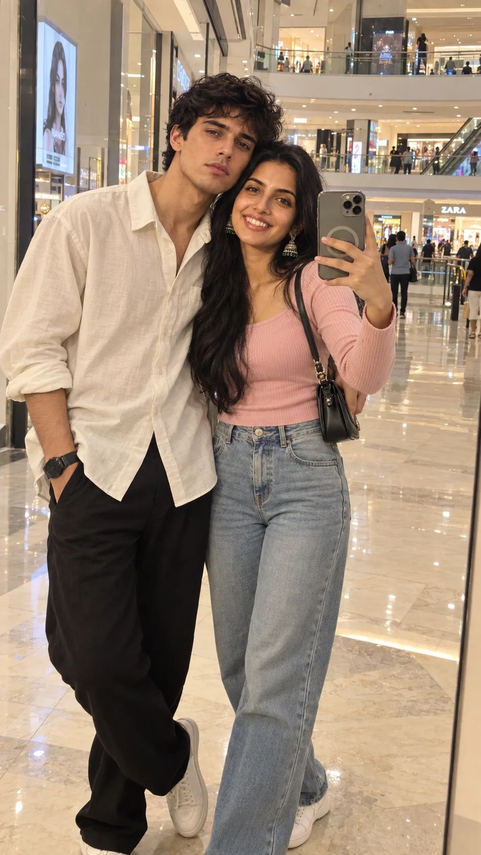 Shopping mall prompt